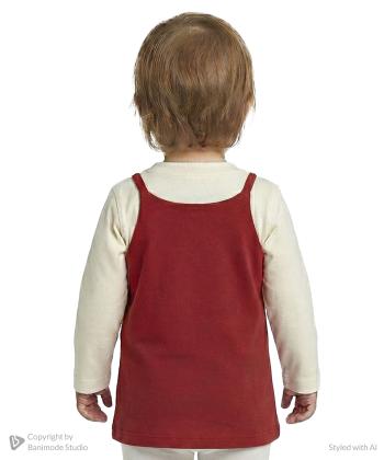 ست لباس دخترانه مرینو مدل 1423