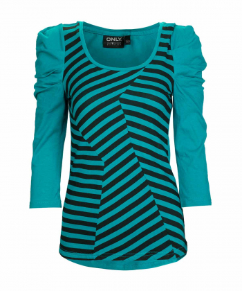 بلوز آستین بلند برند پی لس Brand Payless مدل Stripe Jersey