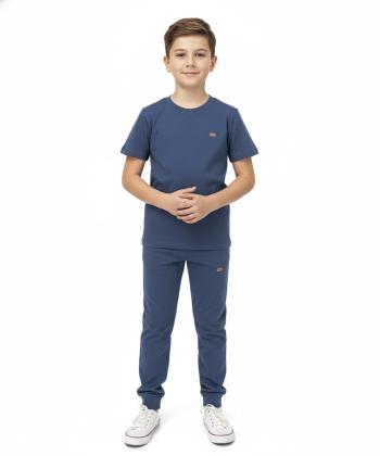 ست تیشرت و شلوار نخی پسرانه مادر مدل MA411k