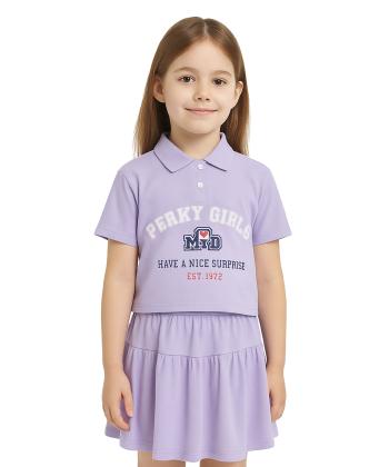 ست تیشرت و دامن دخترانه جین وست مدل 426T1501