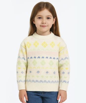 پلیور  دخترانه جین وست مدل 44693501