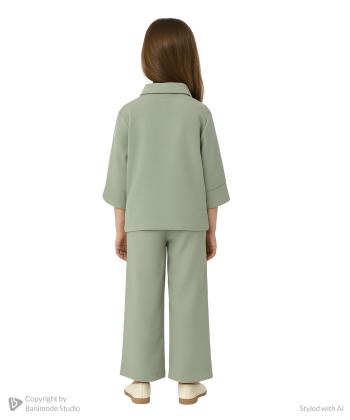 ست بلوز و شلوار دخترانه مادر مدل Hiva