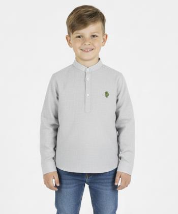 پیراهن آستین بلند پسرانه پیانو مدل 11068