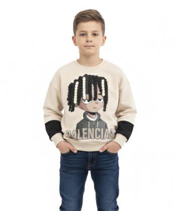 سویشرت پسرانه کیوتی کالکشن مدل 3586