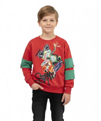 سویشرت پسرانه کیوتی کالکشن مدل 3584