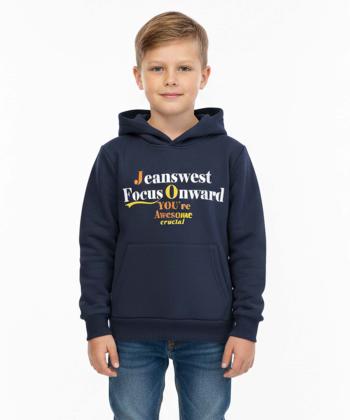 هودی پسرانه جین وست مدل 44571562