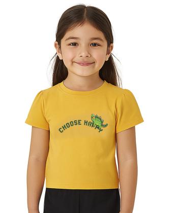 تیشرت آستین کوتاه دخترانه جوتی جینز مدل 31073220