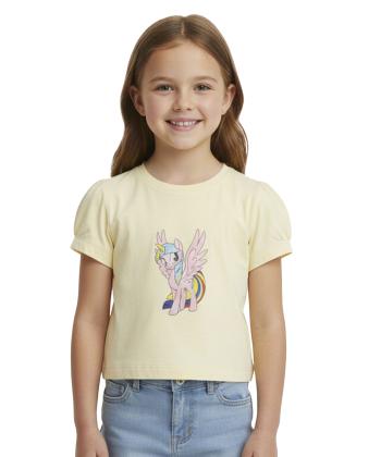 تیشرت آستین کوتاه دخترانه جوتی جینز مدل 31073235