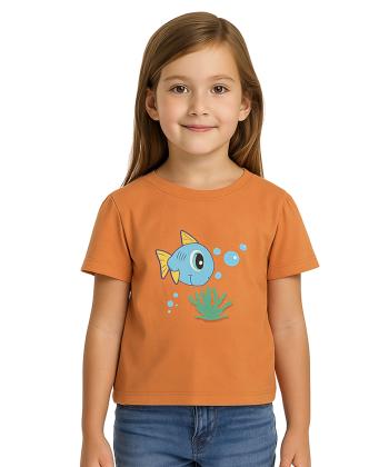 تیشرت آستین کوتاه دخترانه جوتی جینز مدل 31073243