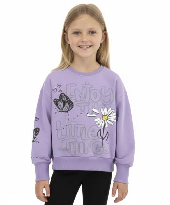 سویشرت نخی دخترانه کیوتی کالکشن مدل 3593