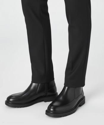 نیم بوت چرم طبیعی مردانه مونو مدل J5532