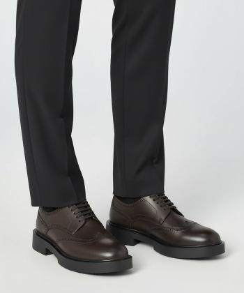 كفش مردانه چرم طبيعي نوين چرم مدل 8814