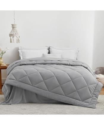 لحاف دو نفره لايت طرح لوزي نوپه هوم كد L16-1