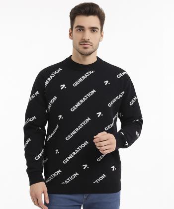 پلیور نخی مردانه جین وست مدل 14196703