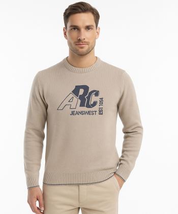 پلیور نخی مردانه جین وست مدل 24196506