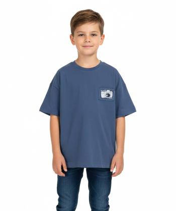 تیشرت آستین کوتاه پسرانه ملورینا مدل 41207