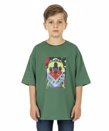 تیشرت آستین کوتاه پسرانه تیتیش مدل 32997