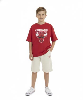 ست تیشرت و شلوارک نخی پسرانه تیتیش مدل 27996