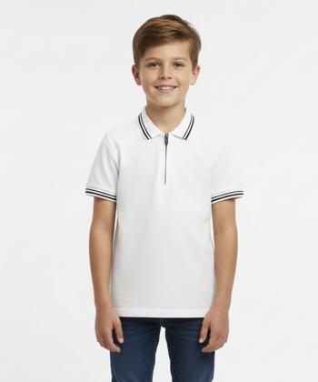 پولوشرت آستین کوتاه پسرانه کوتون مدل 5SKB10005TK