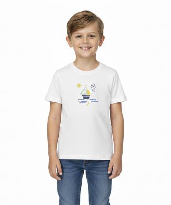 تیشرت آستین کوتاه پسرانه مرینو مدل 1730