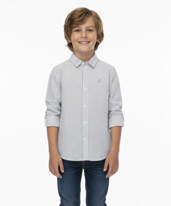 پیراهن آستین بلند پسرانه مرینو مدل 1711