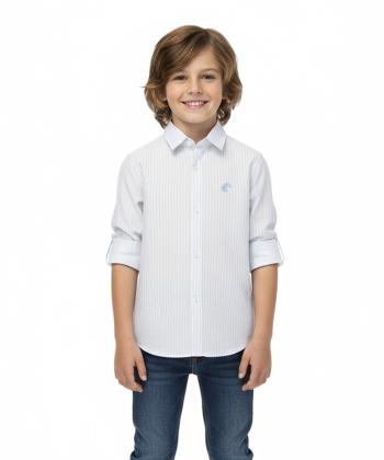 پیراهن آستین بلند پسرانه مرینو مدل 1711