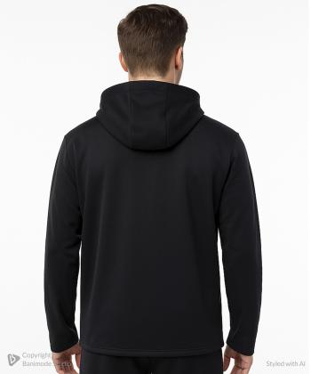 سویشرت کلاه دار مردانه جین وست مدل S44121411