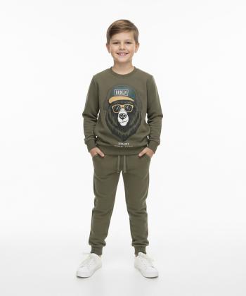 ست بلوز و شلوار راحتی پسرانه سه دو مدل 5WK37NT1761