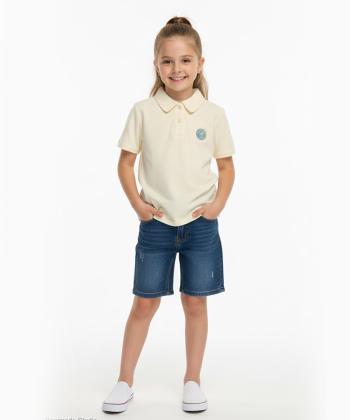 پولوشرت آستین کوتاه دخترانه بالنو مدل 8224202G001