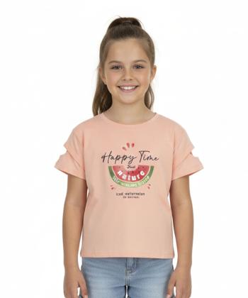 تیشرت آستین کوتاه دخترانه جین وست مدل 22673513