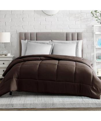 لحاف يك نفره لايت طرح مربع نوپه هوم كد L08