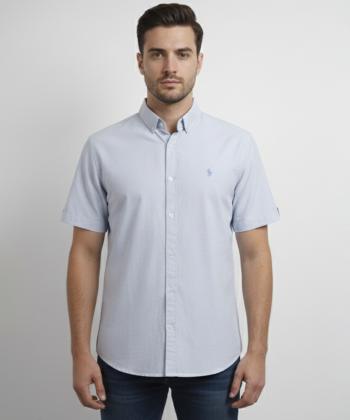پيراهن آستين كوتاه مردانه برند پي لس كد 1404081