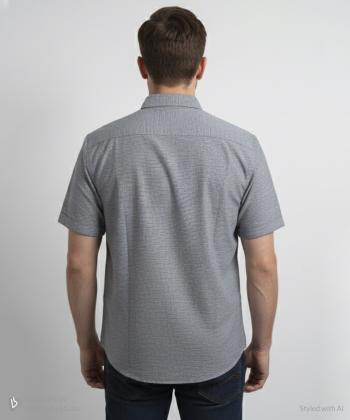 پيراهن آستين كوتاه مردانه برند پي لس كد 1404082