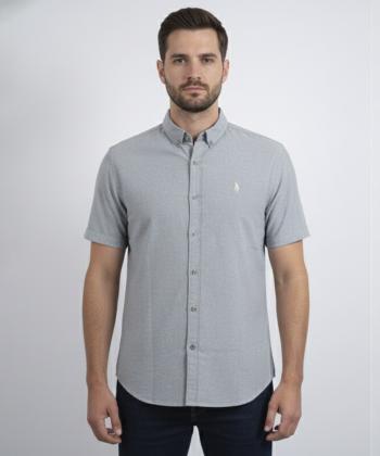 پيراهن آستين كوتاه مردانه برند پي لس كد 1404081