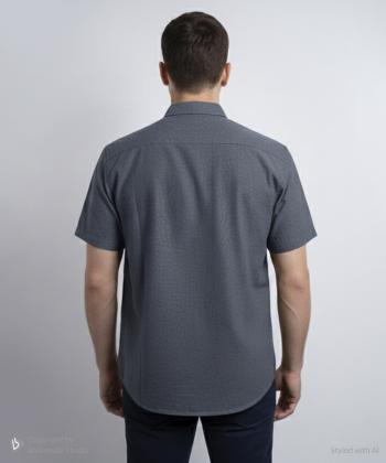 پيراهن آستين كوتاه مردانه برند پي لس كد 1404081