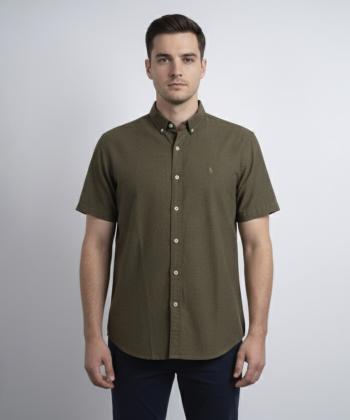 پيراهن آستين كوتاه مردانه برند پي لس كد 1404081