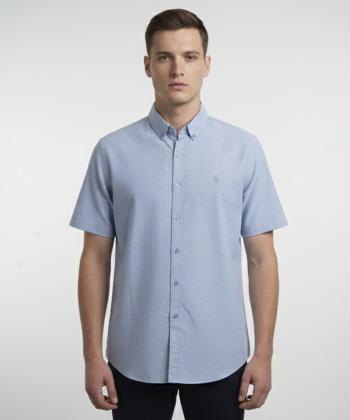 پيراهن آستين كوتاه مردانه برند پي لس كد 1404081