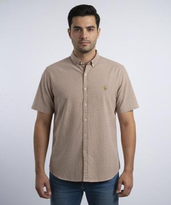 پيراهن آستين كوتاه مردانه برند پي لس كد 1404082