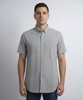 پيراهن آستين كوتاه مردانه برند پي لس كد 1404082