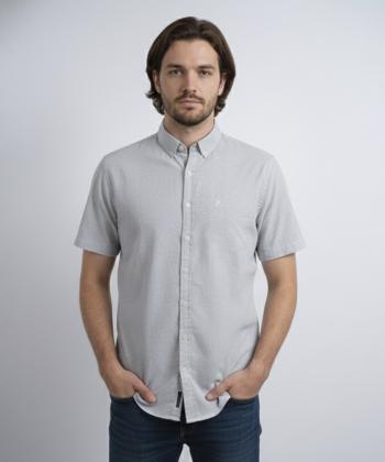 پيراهن آستين كوتاه مردانه برند پي لس كد 1404083