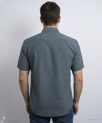 پيراهن آستين كوتاه مردانه برند پي لس كد 1404081