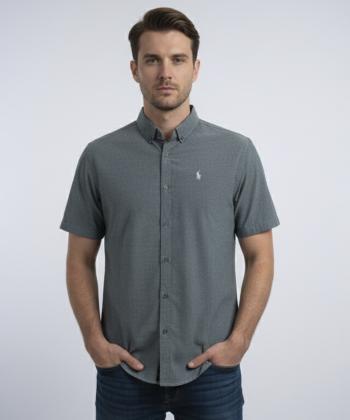 پيراهن آستين كوتاه مردانه برند پي لس كد 1404083