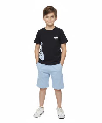 ست تیشرت و شلوارک پسرانه مادر مدل Rio