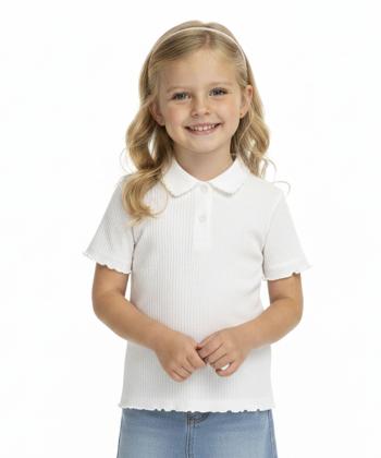 تیشرت آستین کوتاه دخترانه کوتون مدل 5SKG10054AK