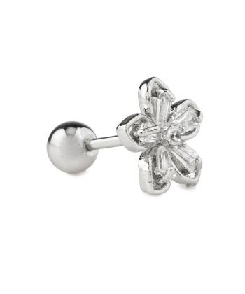 پیرسینگ گل زنانه استیل ستراس مدل 145