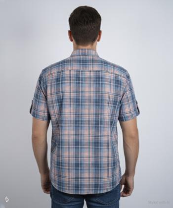 پيراهن آستين كوتاه مردانه برند پي لس كد 14040821