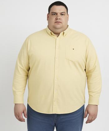 پیراهن آستین بلند مردانه سایز بزرگ برند پی لس کد AM4463