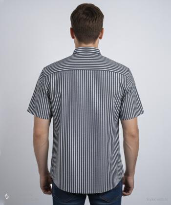 پيراهن آستين كوتاه مردانه برند پي لس كد 14040819