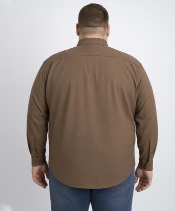 پيراهن آستين بلند مردانه سايز بزرگ برند پي لس كد AM4463