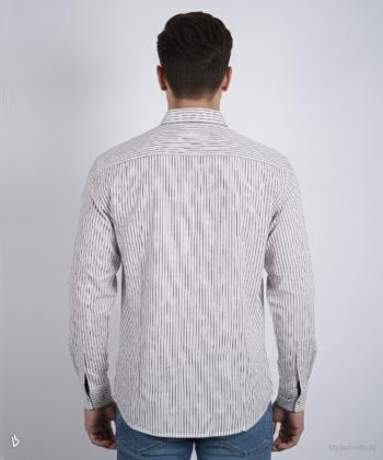 پیراهن آستین بلند مردانه برند پي لس مدل 14040818